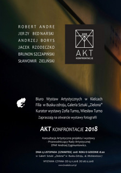 Akt - konfrontacje - plakat
