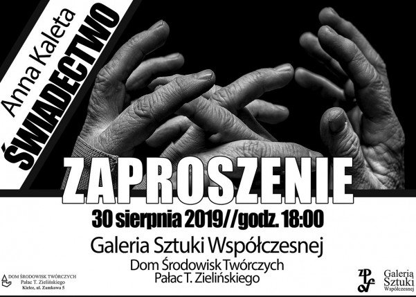 Anna Kaleta zaproszenie do GSW Palacyk T Zielinskiego