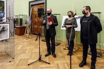 09 - 42 Doroczna Wystawa OŚ ZPAF - otwarcie.   Foto: Elżbieta Kołakowska-Zielińska