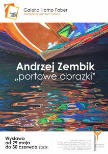 Andrzej Zembik - Wystawa "Portowe obrazki"