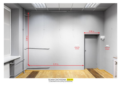 Galeria U Strasza - ściana żółta