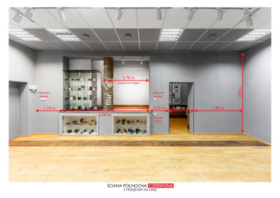 Galeria U Strasza - ściana czerwona